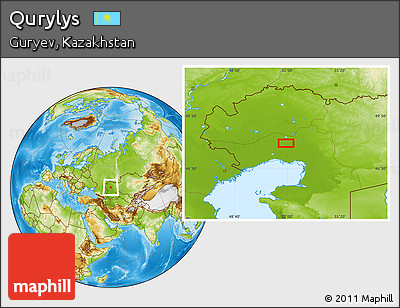 Physical Location Map of Qurylys