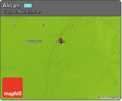 Physical Map of Aktan