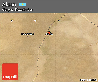 Satellite Map of Aktan