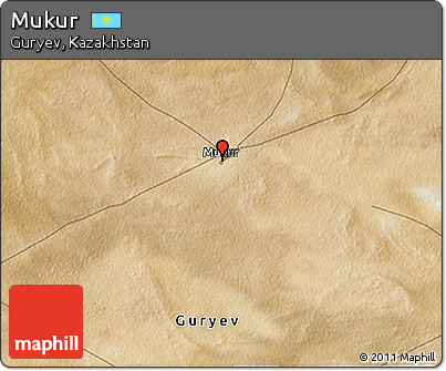 Satellite 3D Map of Mukur