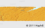 Political Panoramic Map of the area around 48° 5' 50" N, 56° 52' 30" W