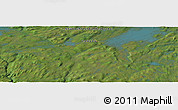 Satellite Panoramic Map of the area around 48° 5' 50" N, 56° 52' 30" W