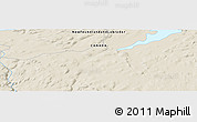 Shaded Relief Panoramic Map of the area around 48° 5' 50" N, 56° 52' 30" W