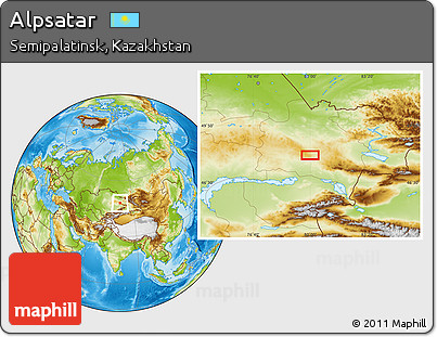 Physical Location Map of Alpsatar