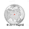 Outline Map of the Area around 48° 5' 50" N, 86° 46' 30" E, rectangular outline
