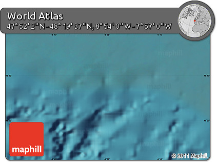 Satellite Map of the Area around 48° 5' 50" N, 8° 25' 30" W