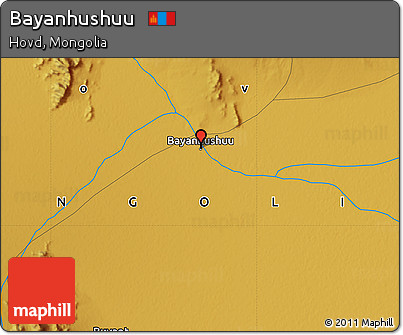 Physical Map of Bayanhushuu