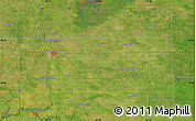 Satellite Map of the area around 48° 5' 50" N, 95° 58' 29" W