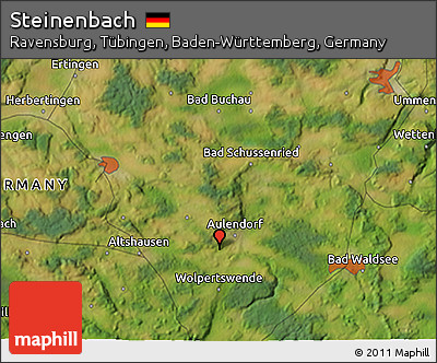 Satellite 3D Map of Steinenbach