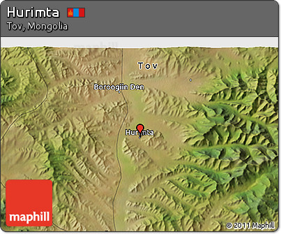 Satellite 3D Map of Hurimta