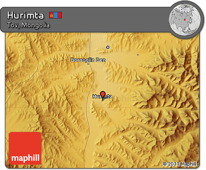 Physical Map of Hurimta
