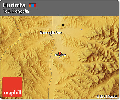 Physical Map of Hurimta