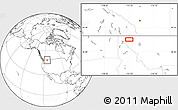Blank Location Map of the area around 48° 30' 27" N, 115° 31' 30" W