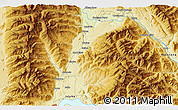 Physical 3D Map of the area around 48° 30' 27" N, 116° 22' 30" W
