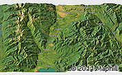 Satellite 3D Map of the area around 48° 30' 27" N, 116° 22' 30" W