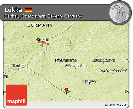 Physical 3D Map of Lukka