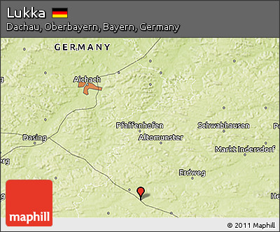 Physical 3D Map of Lukka
