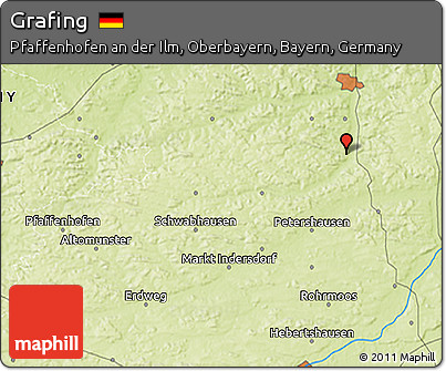 Physical 3D Map of Grafing