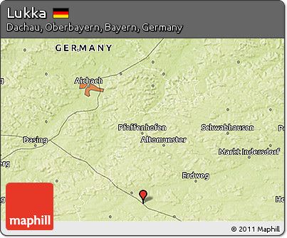 Physical 3D Map of Lukka