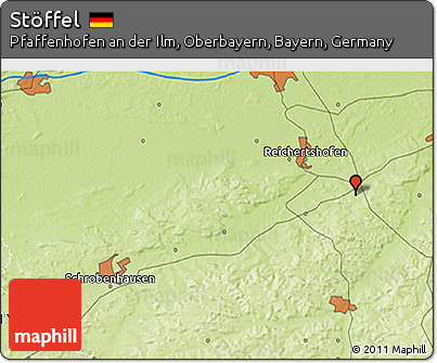 Physical 3D Map of Stöffel