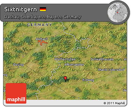 Satellite 3D Map of Sixtnitgern
