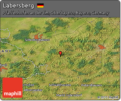 Satellite 3D Map of Labersberg