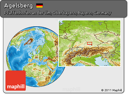 Physical Location Map of Agelsberg