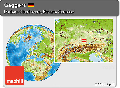 Physical Location Map of Gaggers