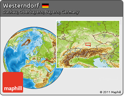 Physical Location Map of Westerndorf