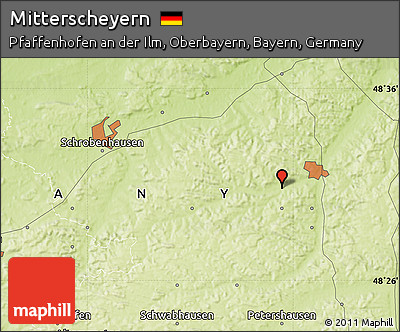 Physical Map of Mitterscheyern