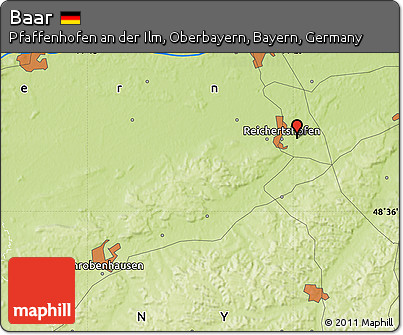 Physical Map of Baar