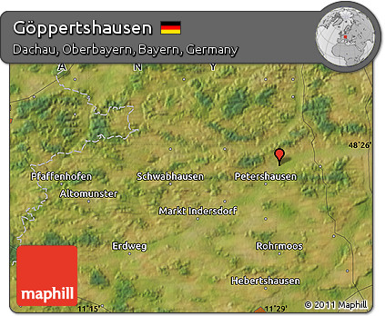 Satellite Map of Göppertshausen