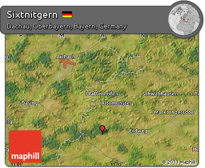 Satellite Map of Sixtnitgern