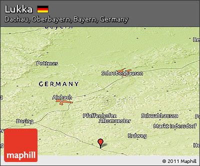Physical Panoramic Map of Lukka