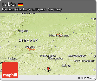 Physical Panoramic Map of Lukka