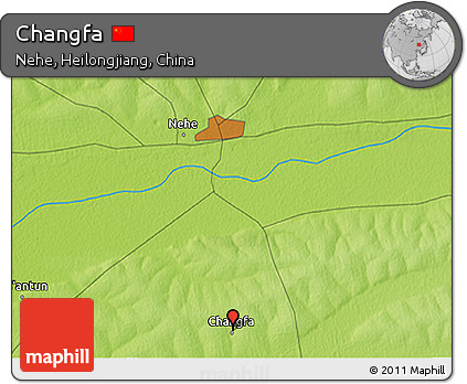 Physical 3D Map of Changfa