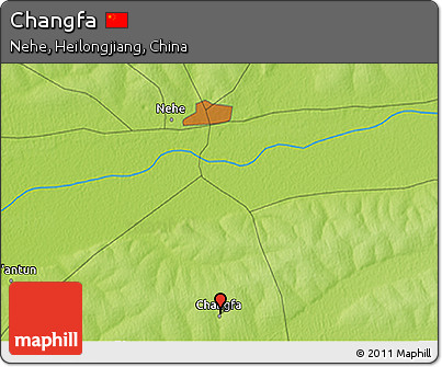 Physical 3D Map of Changfa
