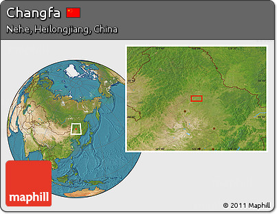 Satellite Location Map of Changfa