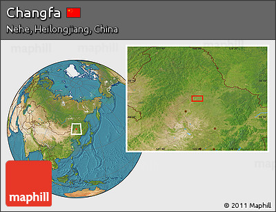 Satellite Location Map of Changfa