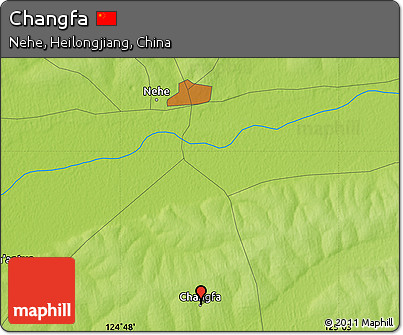 Physical Map of Changfa