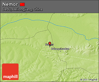 Physical 3D Map of Nemor