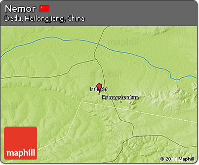 Physical 3D Map of Nemor