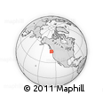 Outline Map of the Area around 48° 30' 27" N, 127° 25' 30" W, rectangular outline