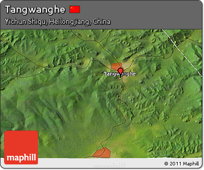 Satellite 3D Map of Tangwanghe