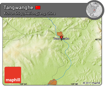 Physical Map of Tangwanghe
