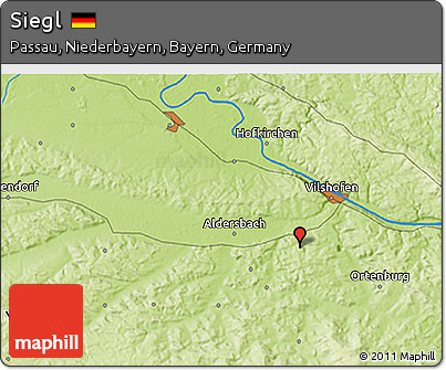 Physical 3D Map of Siegl