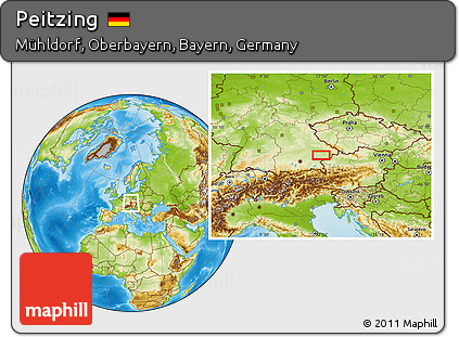 Physical Location Map of Peitzing