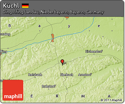 Physical Map of Küchl