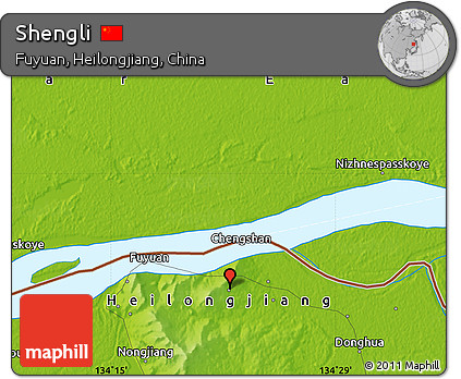 Physical Map of Shengli