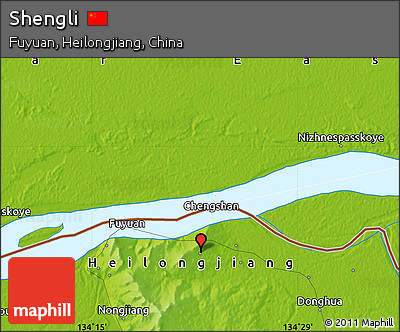 Physical Map of Shengli